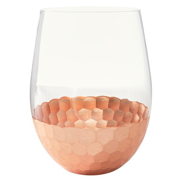 Florence Stemless Wine Glass, 18oz.