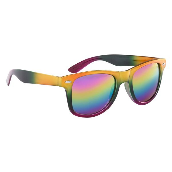 Metallic Rainbow Malibu Sunglasses