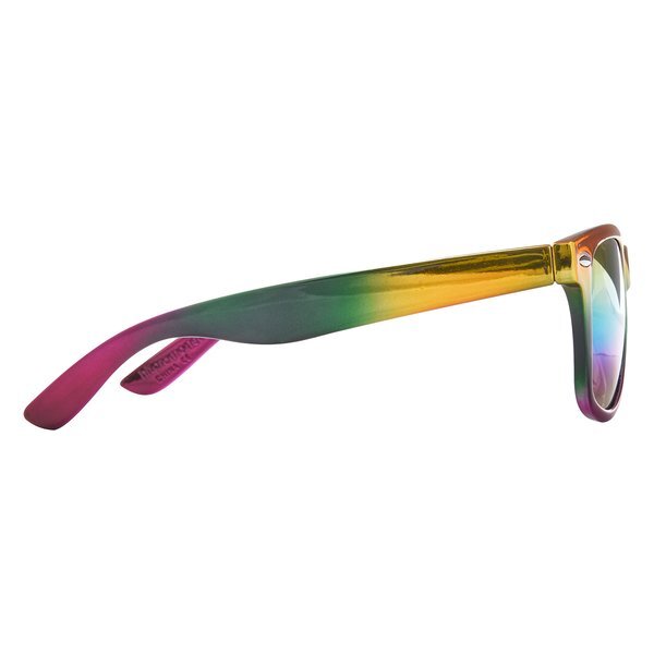 Metallic Rainbow Malibu Sunglasses
