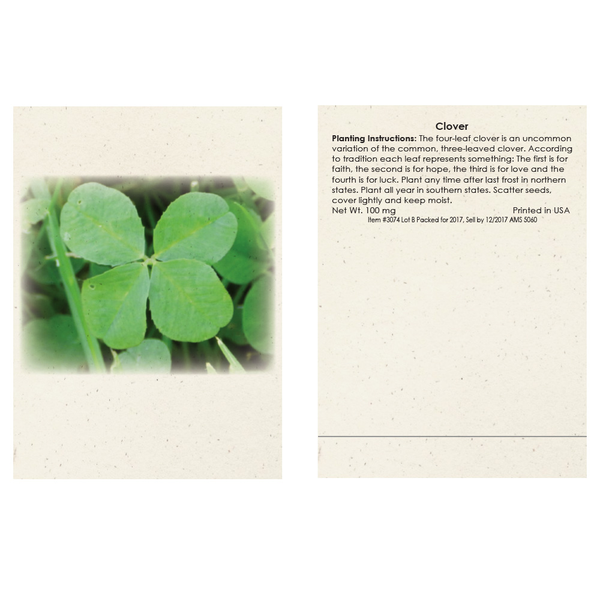 Clover Seed Packet