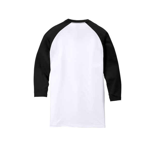 District Made® Perfect Tri™ Men's 3/4-Sleeve Raglan