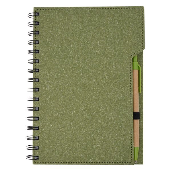 Inspire Spiral Notebook Sticky Pad Pen Combo