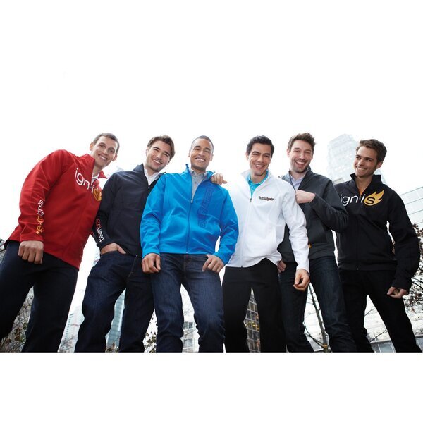 Okapi Men's Jersey Knit  Full Zip Jacket