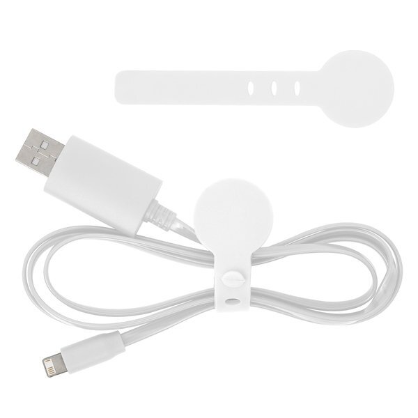 Adjustable Silicone Cable Tie Organizer