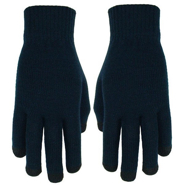 Acrylic 5-Finger Touchscreen Gripper Gloves