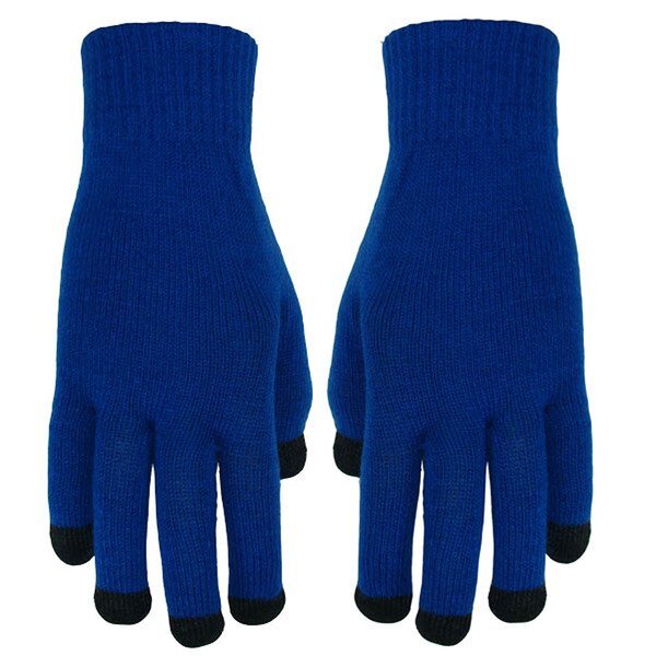 Acrylic 5-Finger Touchscreen Gripper Gloves