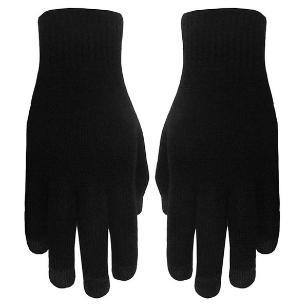 Acrylic 5-Finger Touchscreen Gripper Gloves