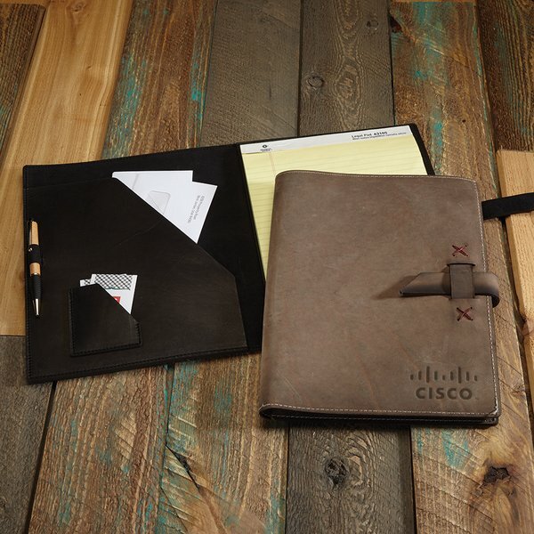 Tasker Leather Full-Size Padfolio