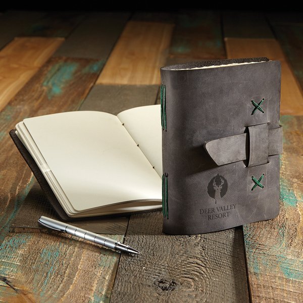 Journeyman Small Leather Journal, 5-1/4" x 6-8/9"