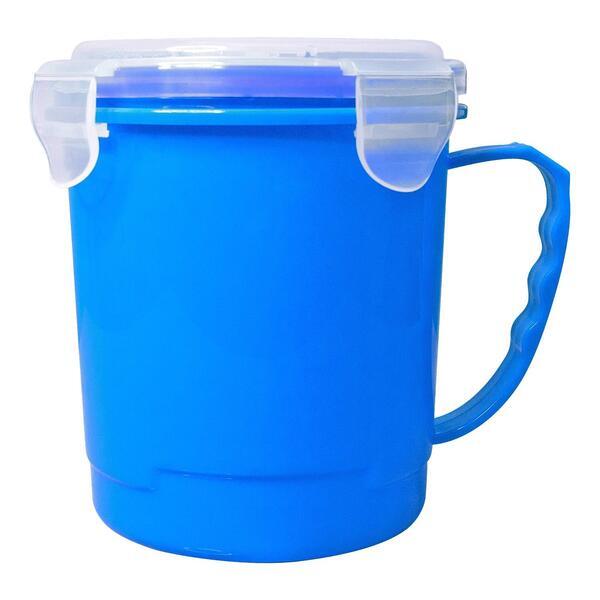 Soup Mug w/ Locking Silicone Lid