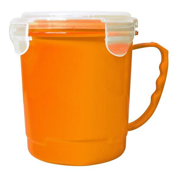 Soup Mug w/ Locking Silicone Lid