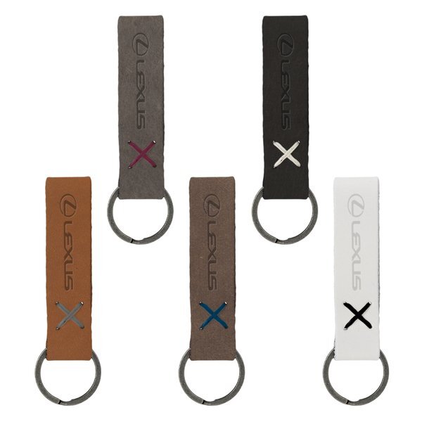 Saddler Leather Loop Keychain