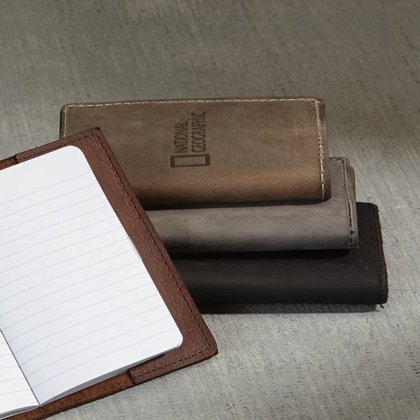 Clark Mini Leather Composition Book, 3-3/4" x 5-13/100"