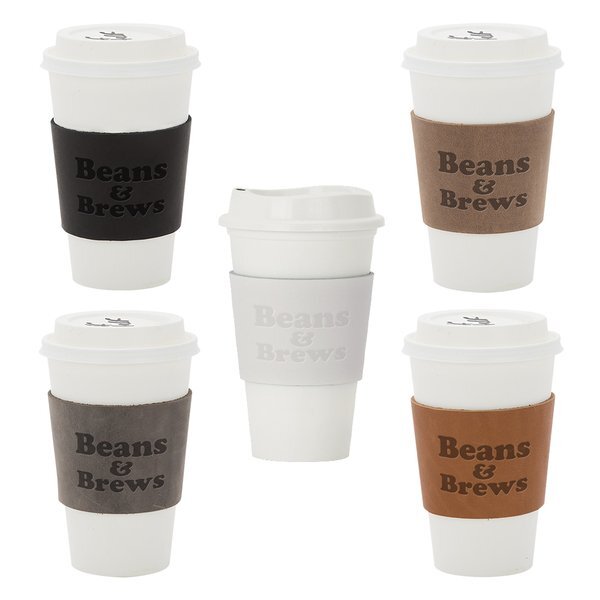 Tapley Leather Cup Sleeve