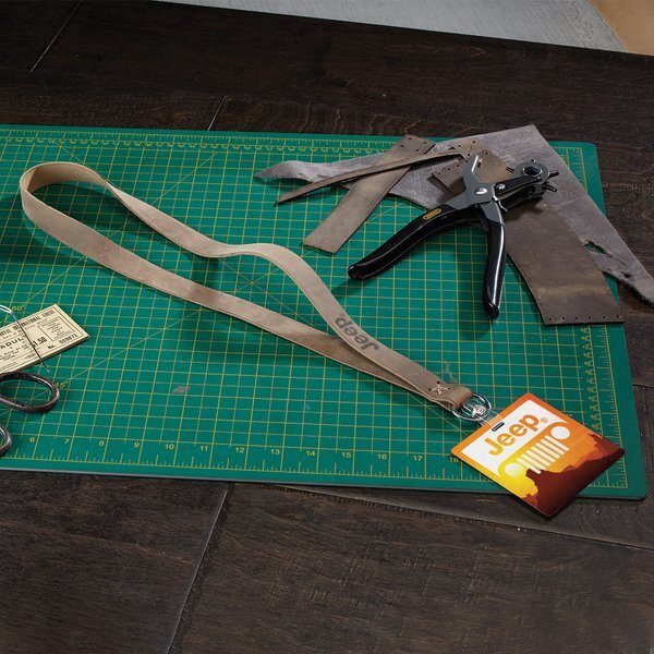 Roper Leather Lanyard w/ Split Ring