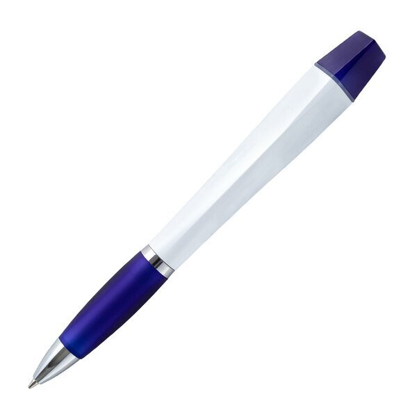 Twist Action Triangular Ad Pen & Highlighter