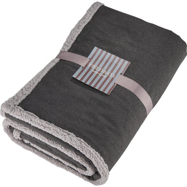 Field & Co.® Oversized Wool Sherpa Blanket, 60" x 70"