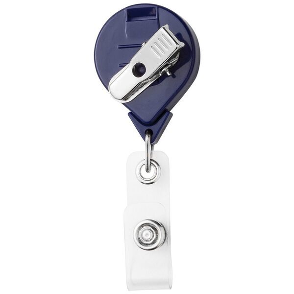 Premium Round Badgeholder, Alligator Clip