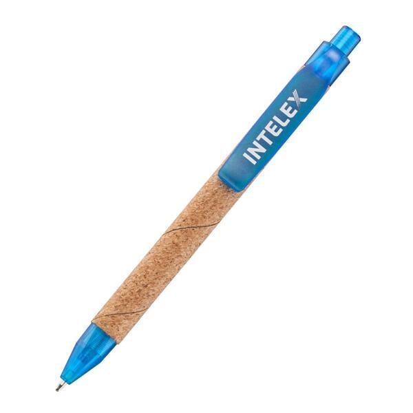 Helios Cork Barrel Retractable Pen