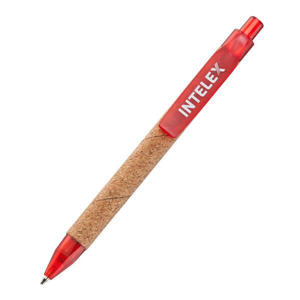 Helios Cork Barrel Retractable Pen