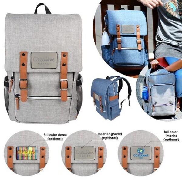 Rambler Pack Polyester Laptop Backpack