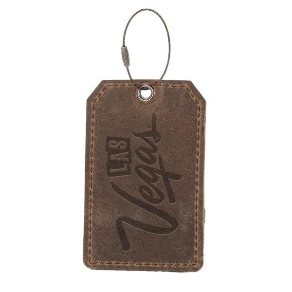 Hooper Leather Luggage Tag