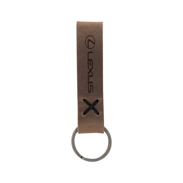 Saddler Leather Loop Keychain