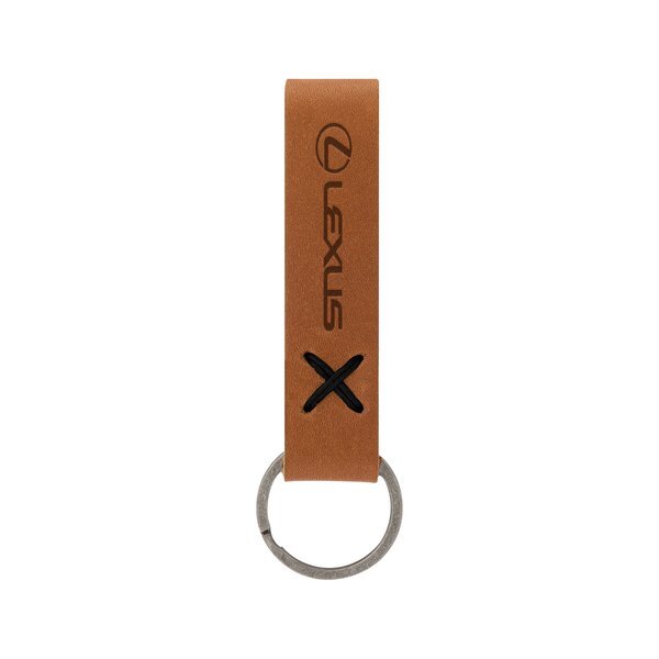 Saddler Leather Loop Keychain