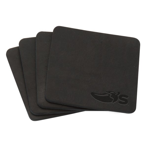 Tanner Leather Coaster, Set of 4