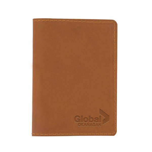Currier Leather Passport Cover