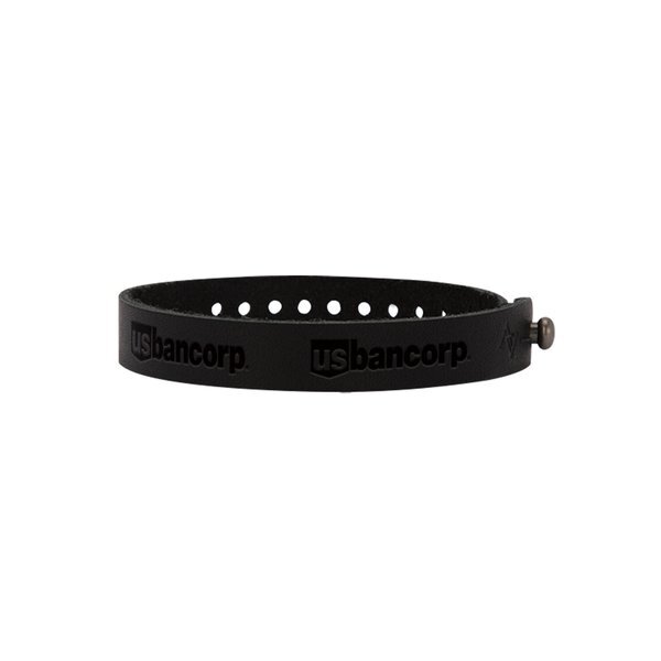 Drayman Basic Leather Post Bracelet