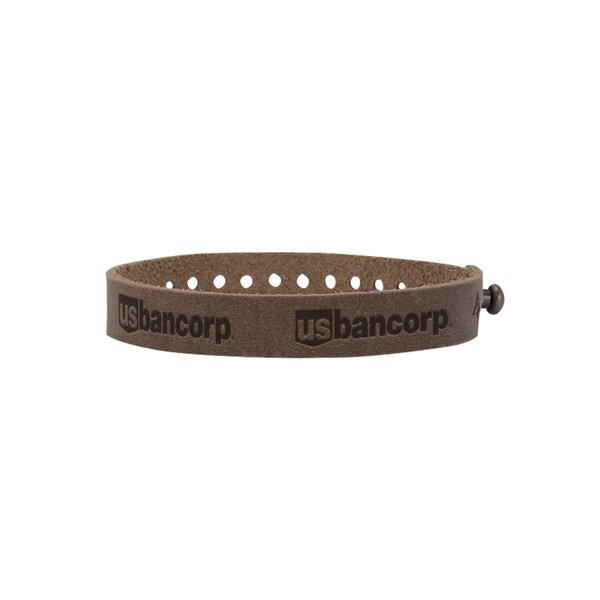 Drayman Basic Leather Post Bracelet