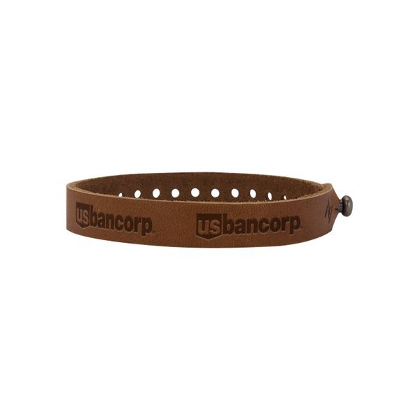 Drayman Basic Leather Post Bracelet