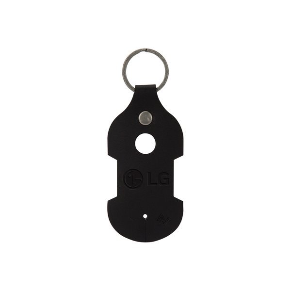 Ryder Leather Earbud Keychain