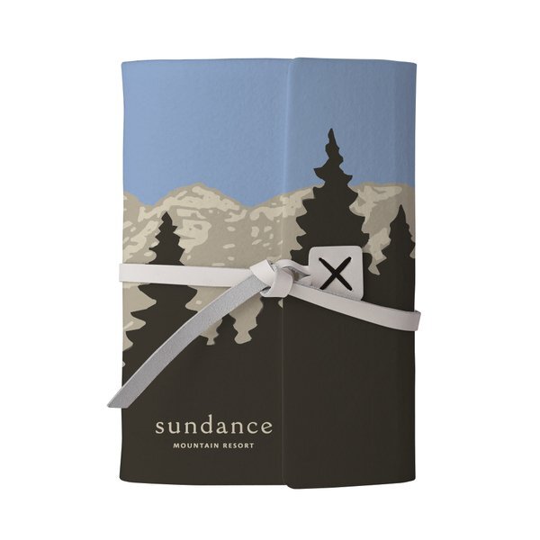 Blackburn Large Recycled Dye-Sublimated Felt Journal, 6-1/2" x 8-3/4"