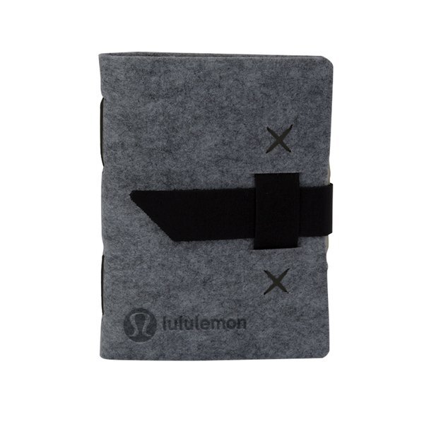 Harlequin Felt Journal, 5-1/4" x 6-7/10"