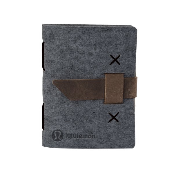 Harlequin Felt Journal, 5-1/4" x 6-7/10"