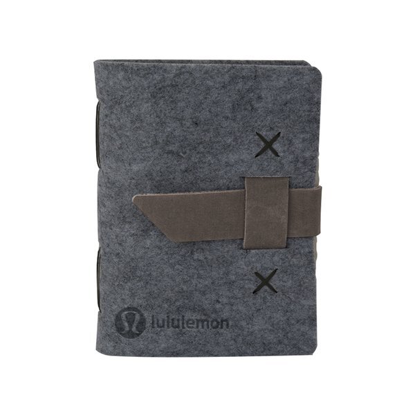 Harlequin Felt Journal, 5-1/4" x 6-7/10"