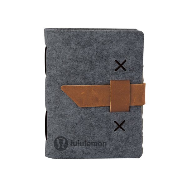 Harlequin Felt Journal, 5-1/4" x 6-7/10"