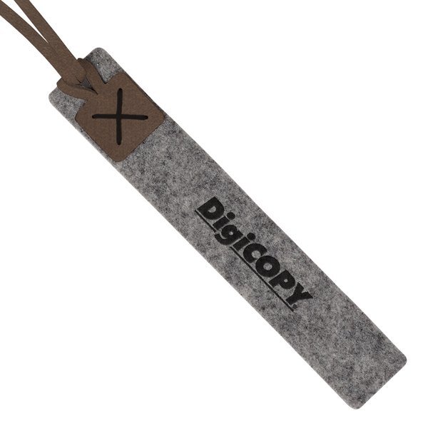 Beech Recycled Felt Tasseled Bookmark