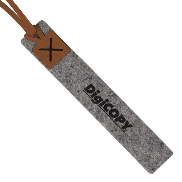 Beech Recycled Felt Tasseled Bookmark