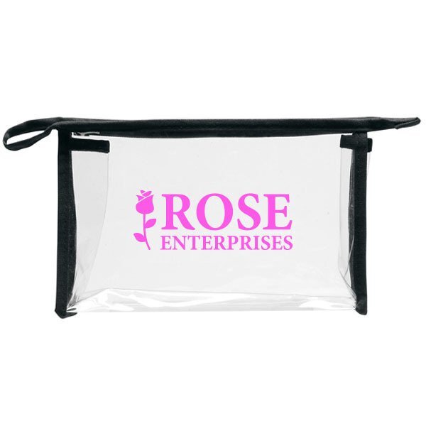 Transparent PVC Zip Pouch