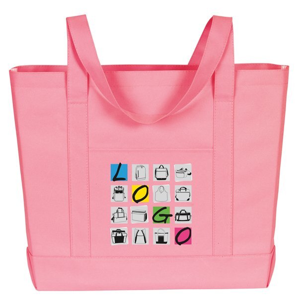 Seaside XL 600D Boat Tote Bag