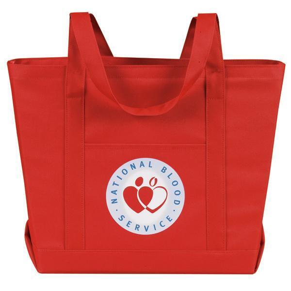 Seaside XL 600D Boat Tote Bag