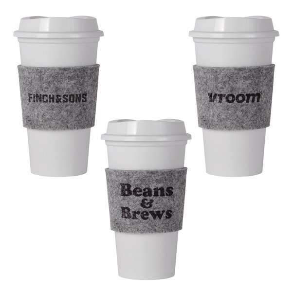 Spruce Recycled Felt Cup Sleeve