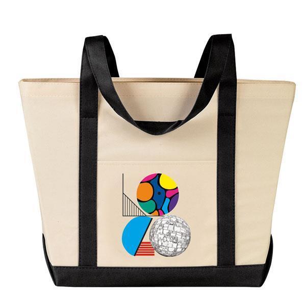 Two-Tone Traditional 600D Boat Bag