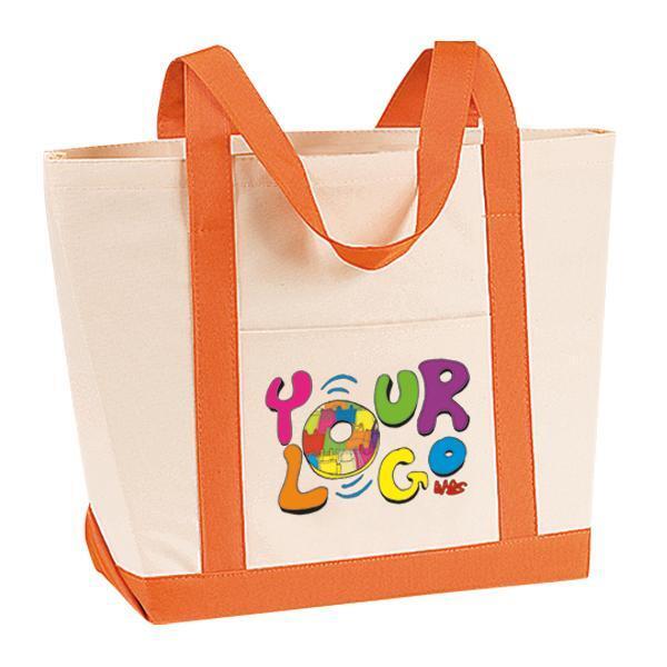 Two-Tone Traditional 600D Boat Bag