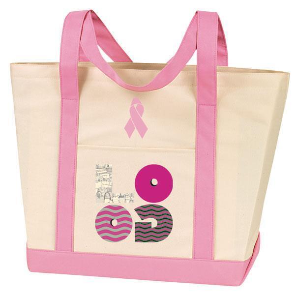 Two-Tone Traditional 600D Boat Bag