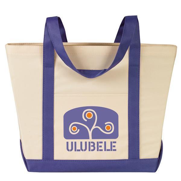 Two-Tone Traditional 600D Boat Bag