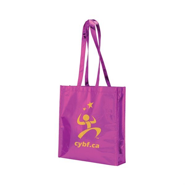 Festival Metallic Non Woven Tote Bag